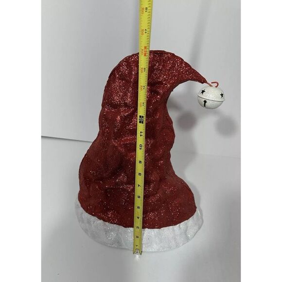 Santa Hat Christmas Tree Topper By Peri Woltzer Screenings Holiday Decorations - Picture 4 of 4